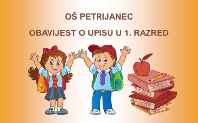 Upisi u prvi razred osnovne škole za školsku godinu 2025./2026.