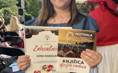 Likovni i literarni radovi naših učenica na Tjednu kajkavske kulture u Krapini