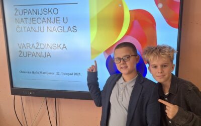 Županijsko natjecanje u čitanju naglas
