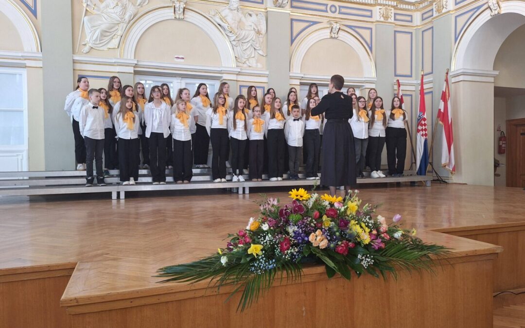 Pjevački zbor osvojio 2. mjesto na 26. Smotri glazbenog stvaralaštva djece i mladeži Varaždinske županije