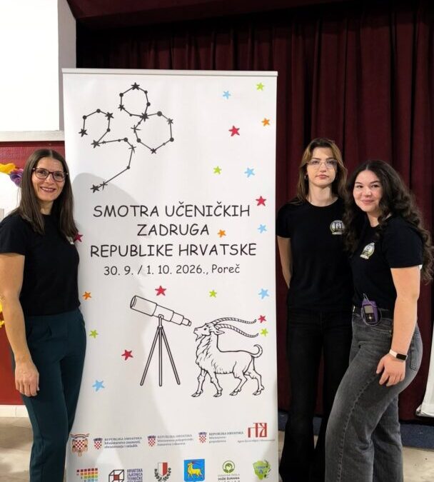 Učenička zadruga „Aqua Viva“ na 38. smotri učeničkih zadruga Republike Hrvatske